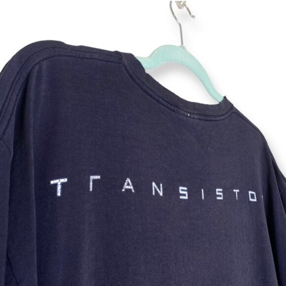 Vintage 90s 311 Transistor 1997 album band tee navy blue yellow XL - Picture 10 of 15